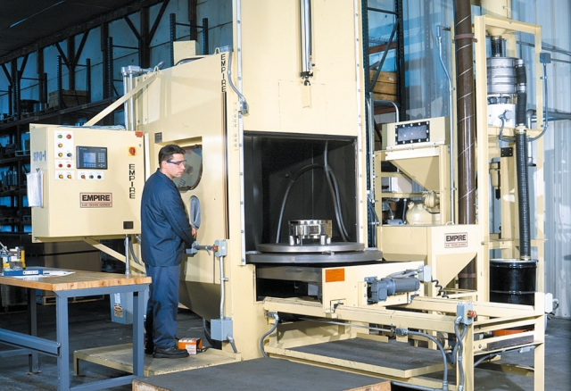 Empire Abrasives Shot Peening System